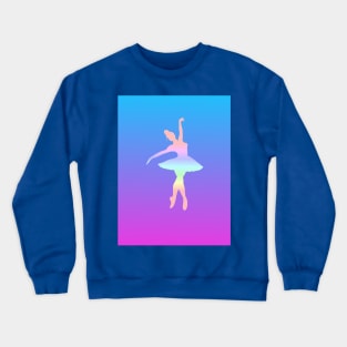 Ombre Ballet Dancer Crewneck Sweatshirt